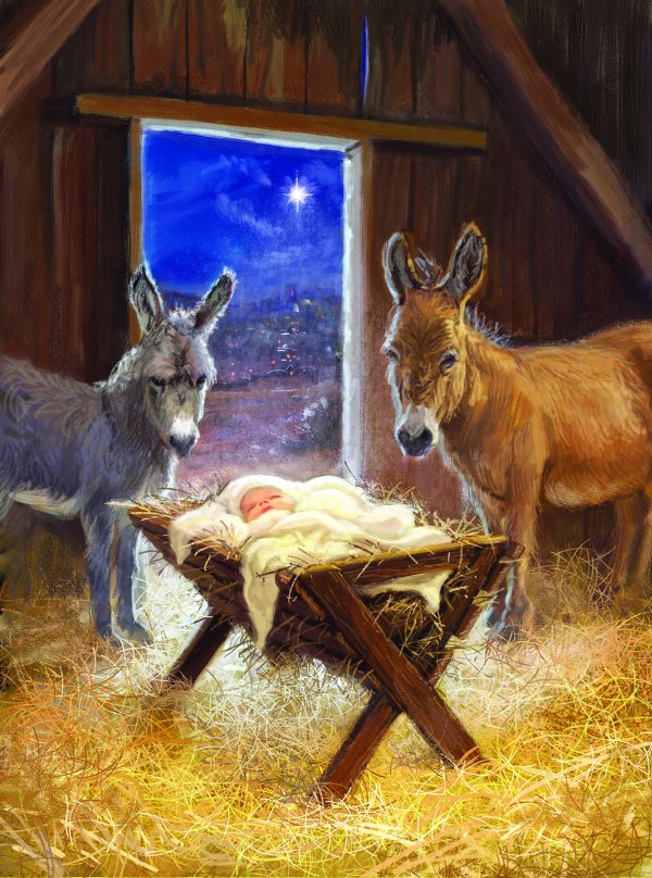 Baby Jesus in a Stable