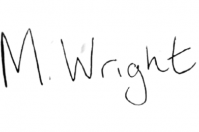 Dr Matt Wright Signature